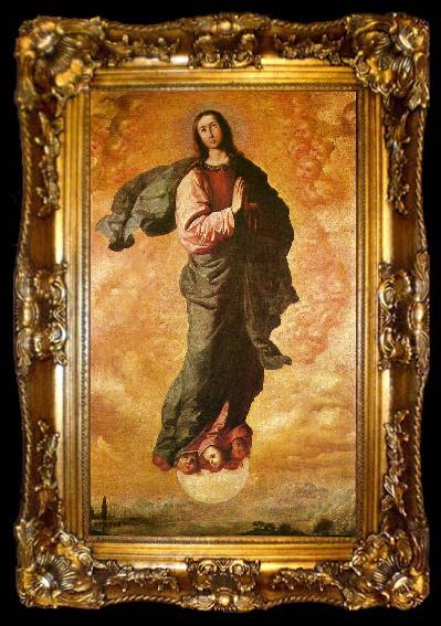 framed  Francisco de Zurbaran immaculate virgin, ta009-2